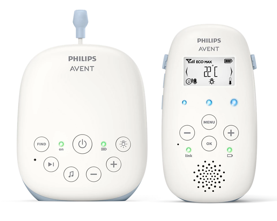 Monitor audio DECT avansat pentru bebeluşi Philips Avent